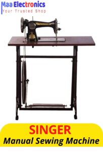 Singer Sewing Machine with Metal Stand