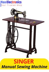 Singer Sewing Machine with Metal Stand